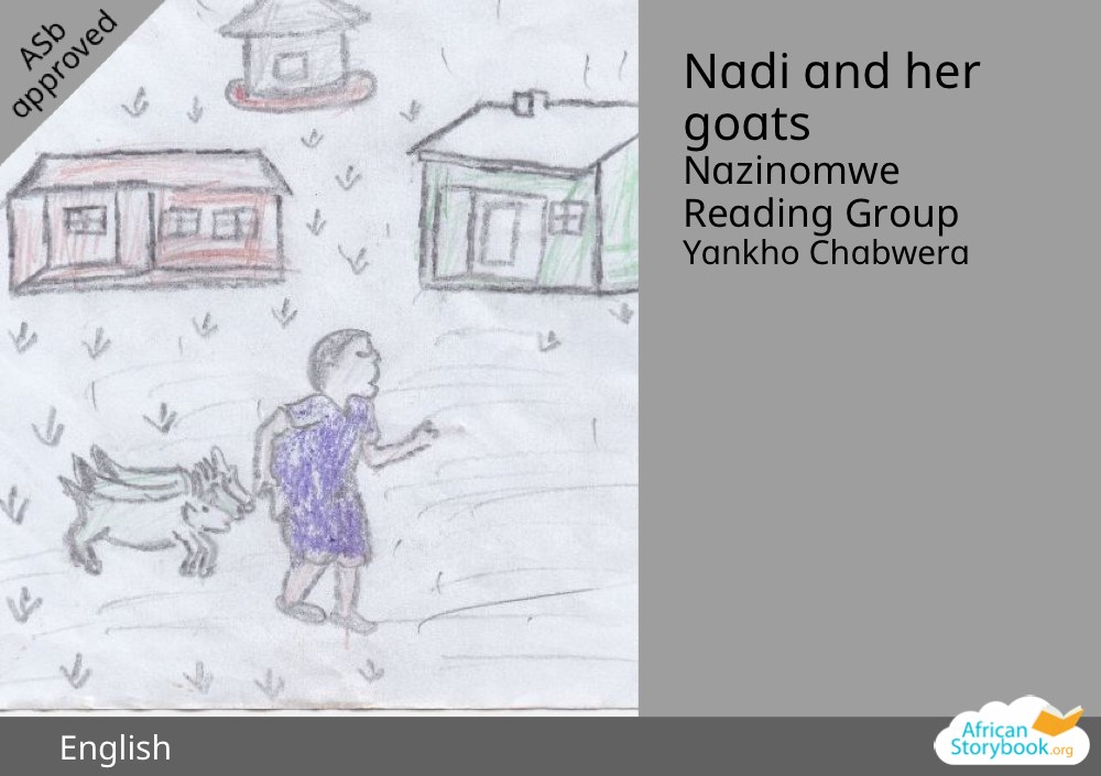 Nadi and her goats