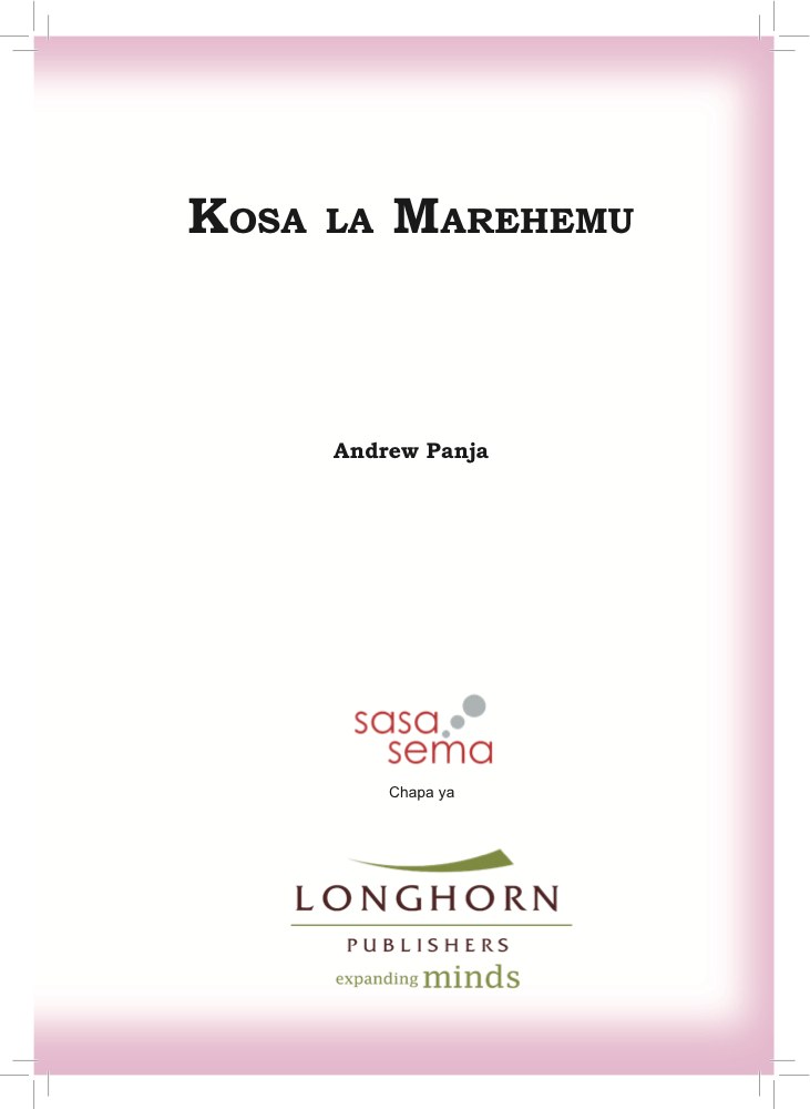 Kosa la Marehemu