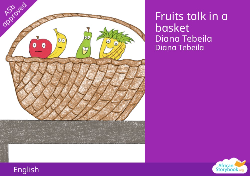 Fruits talk in a basket