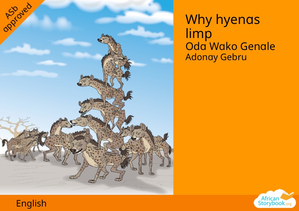 Why hyenas limp