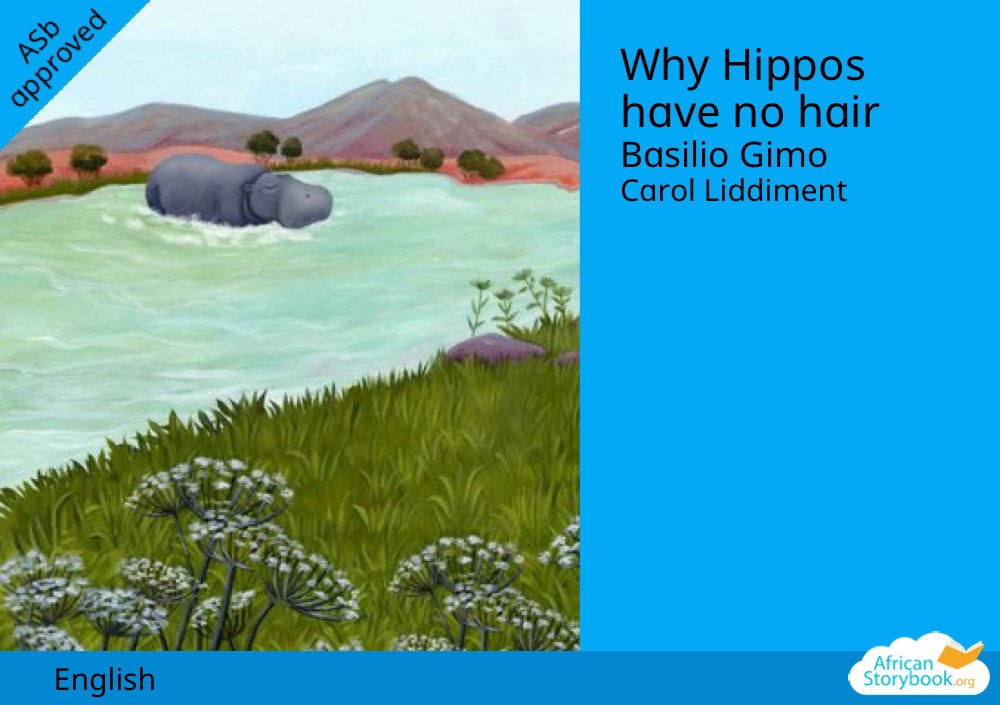 Why Hippos have no hair