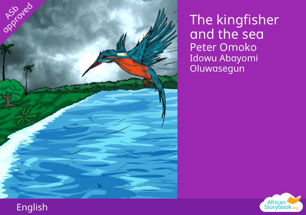 The kingfisher and the sea