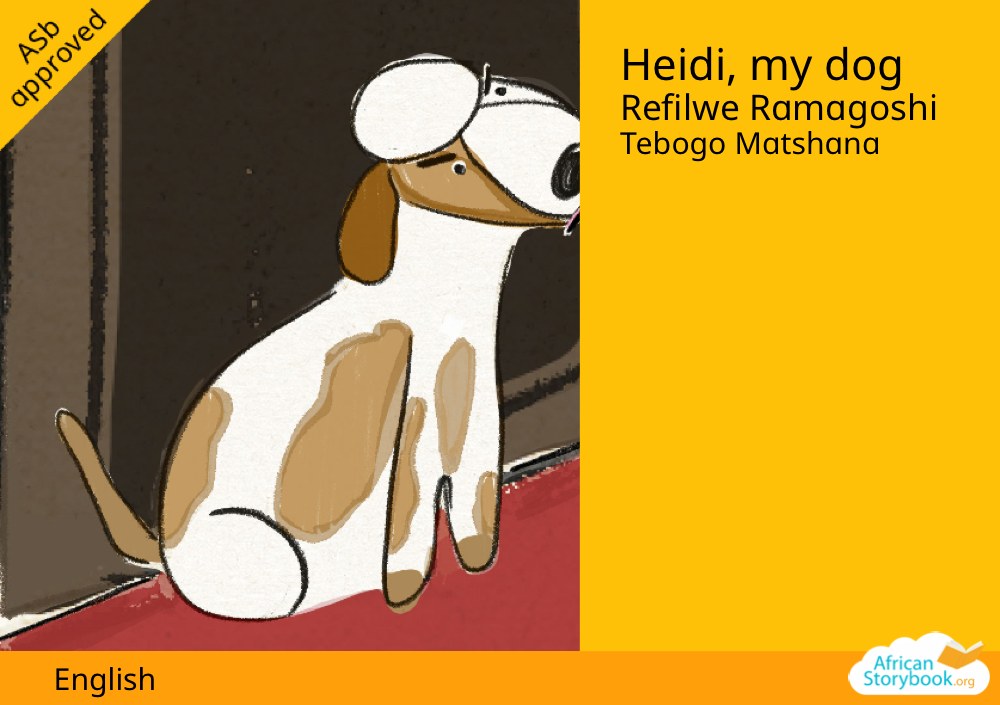 Heidi, my dog