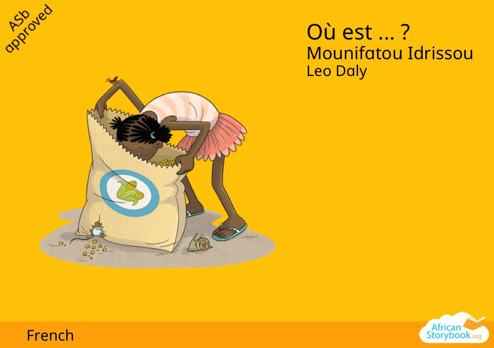 Où est ... ?