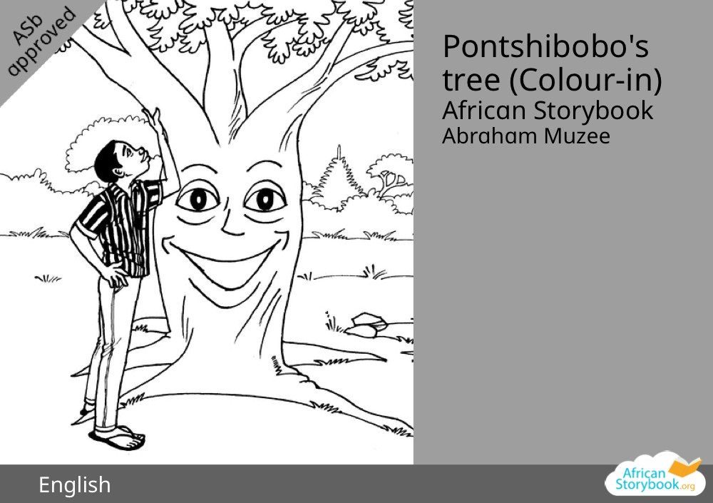 Pontshibobo's tree (Colour-in)