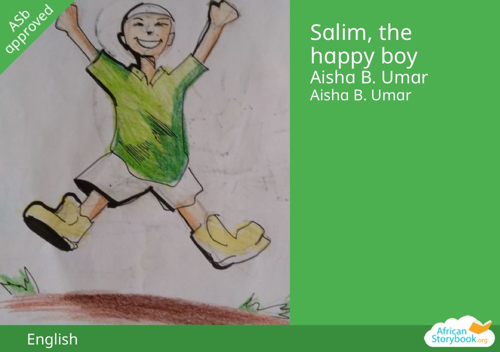 Salim, the happy boy