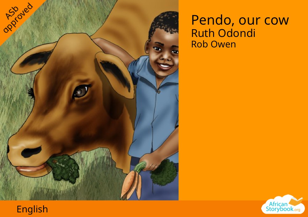 Pendo, our cow