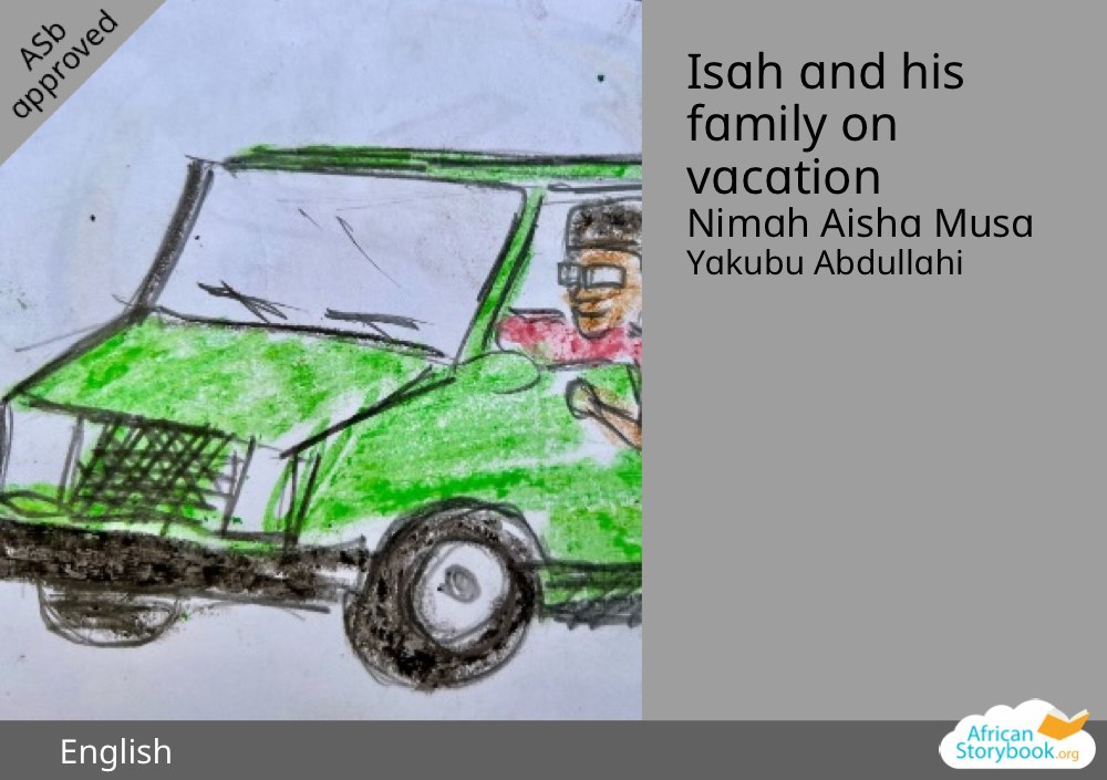 Isah and his family on vacation