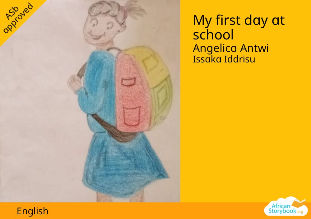 My first day at school