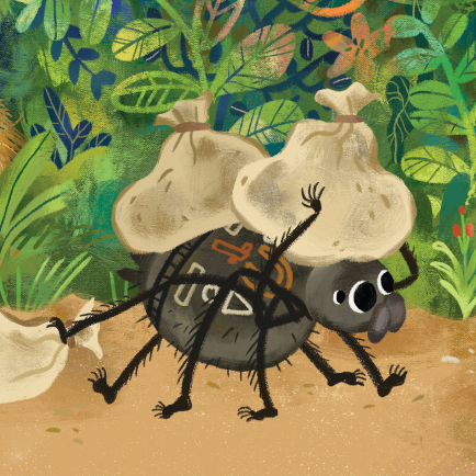 Anansi gets hungry
