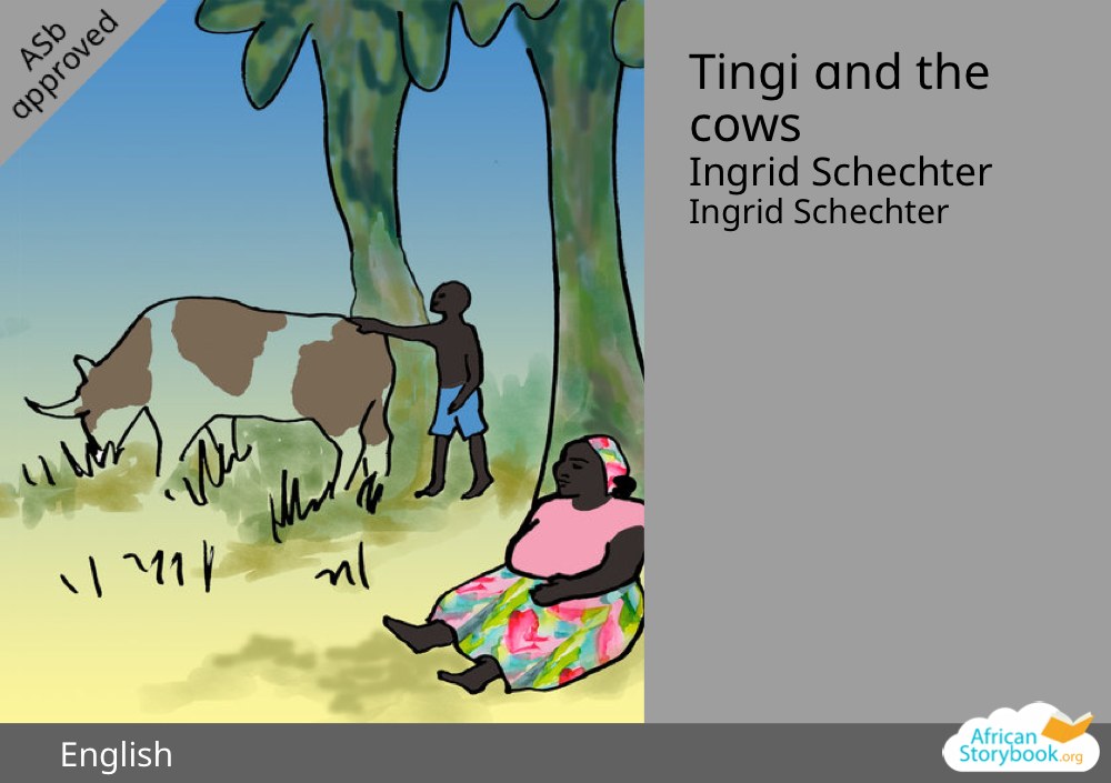 Tingi and the cows