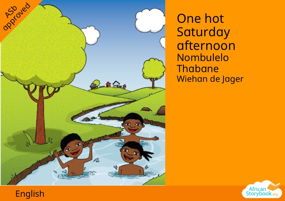 One hot Saturday afternoon