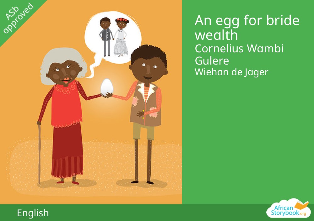 An egg for bride wealth