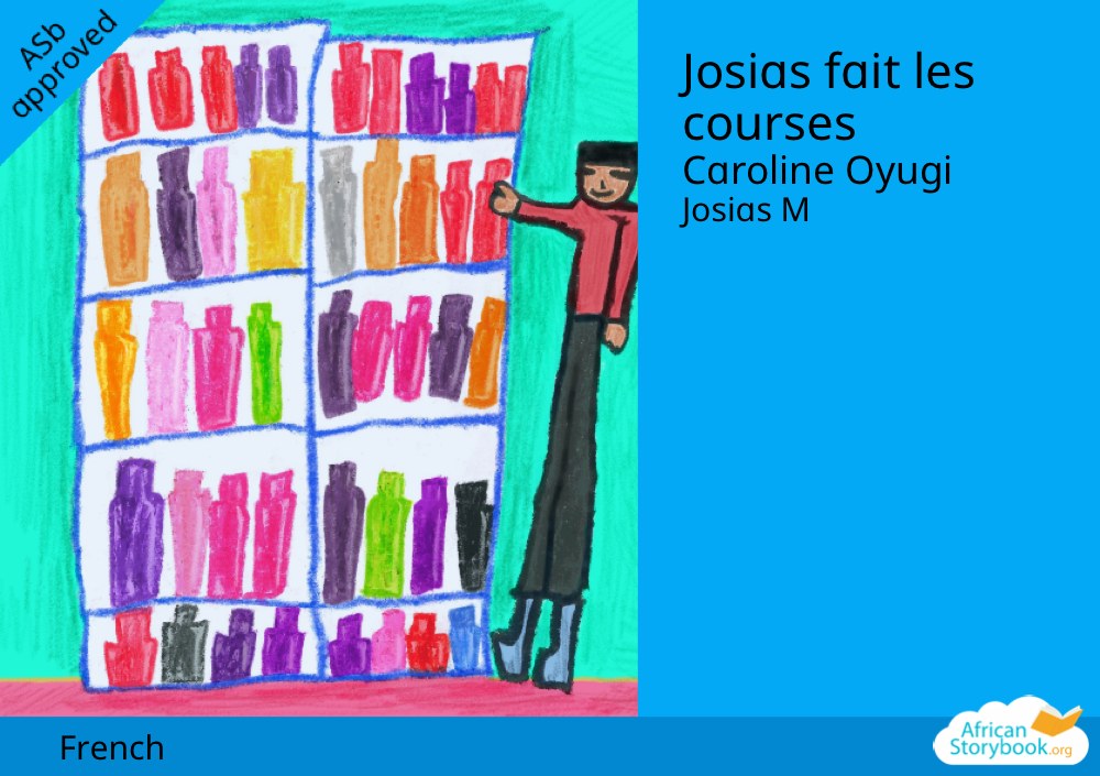 Josias fait les courses