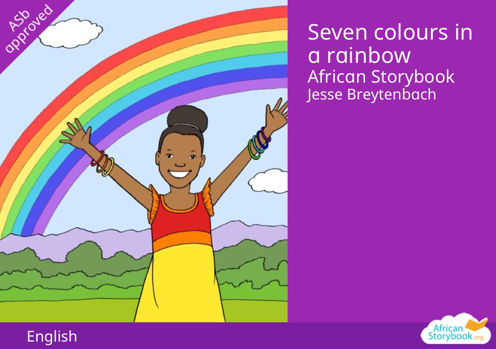 Seven colours in a rainbow