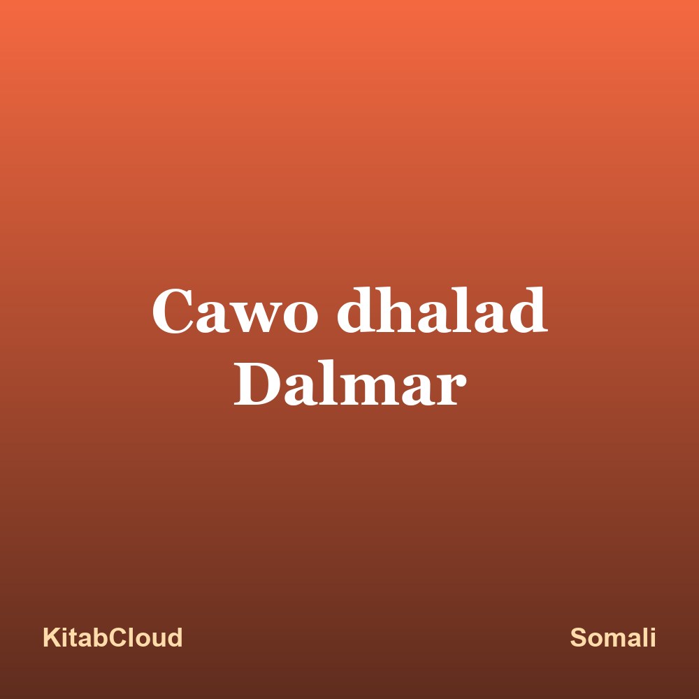 Cawo dhalad Dalmar