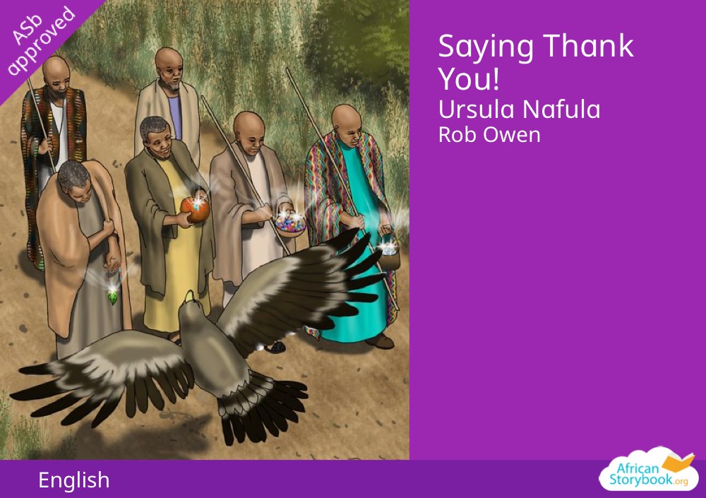 Saying Thank You!