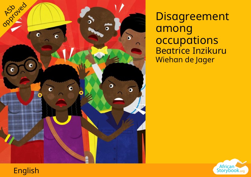 Disagreement among occupations