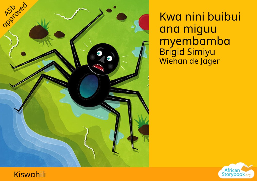 Kwa nini buibui ana miguu myembamba