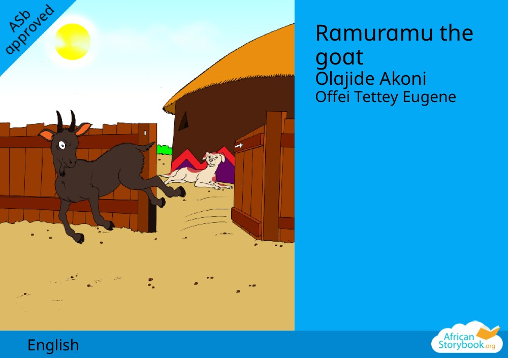 Ramuramu the goat