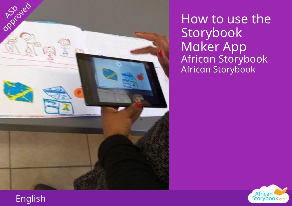 How to use the Storybook Maker App