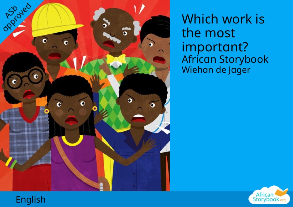 Which work is the most important?