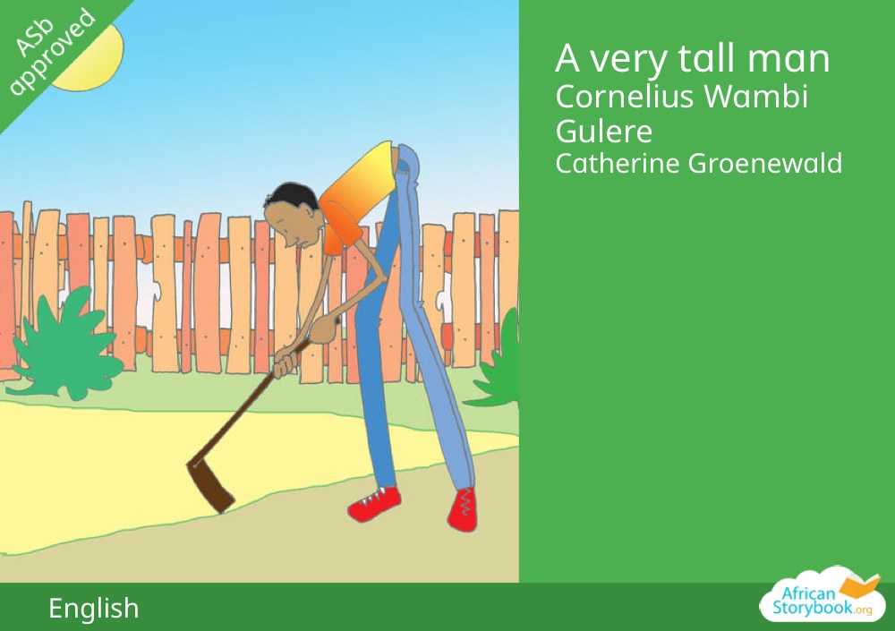 A very tall man