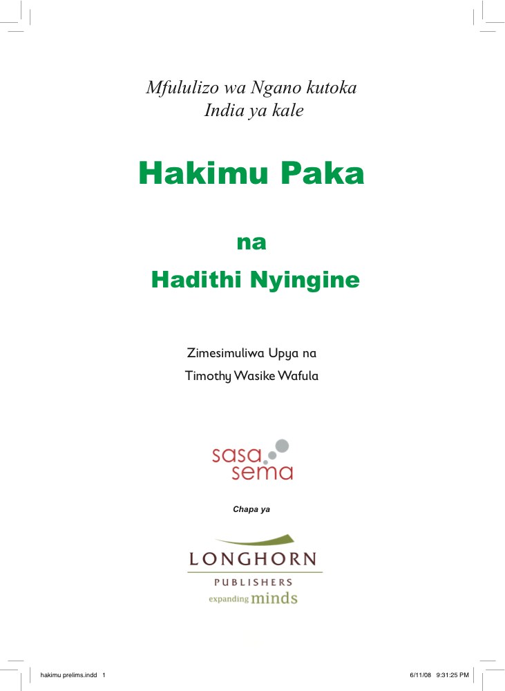 Hakimu Paka