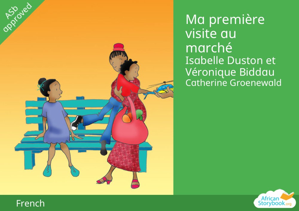 Ma première visite au marché