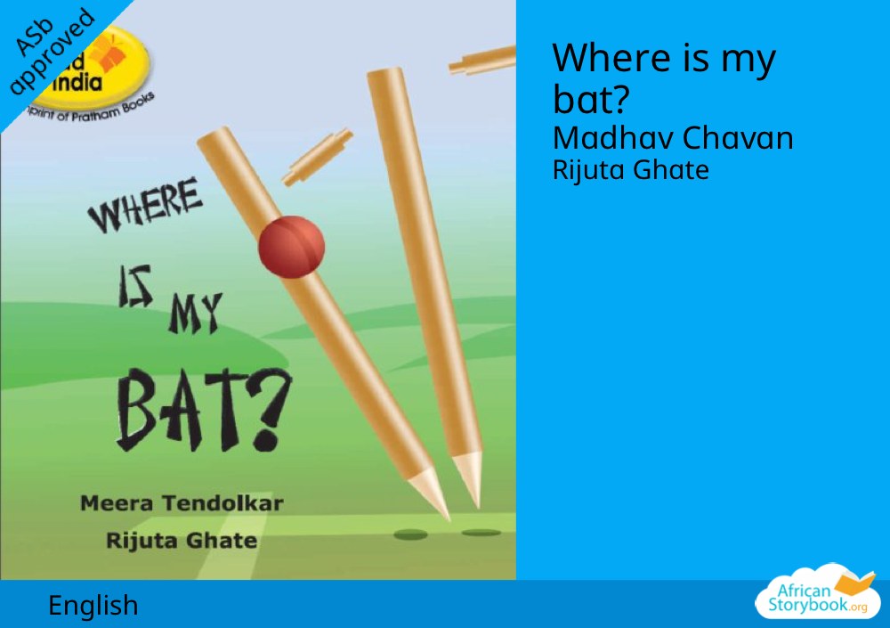 Where is my bat?
