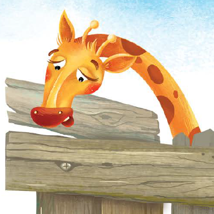 The giraffe and the warthog