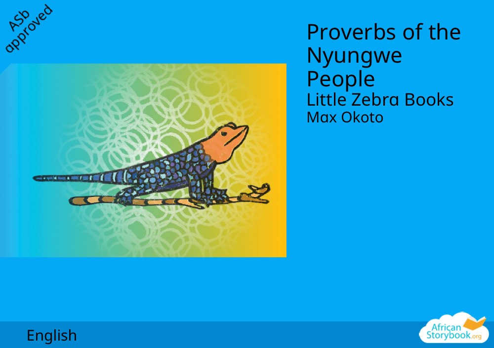 Proverbs of the Nyungwe People