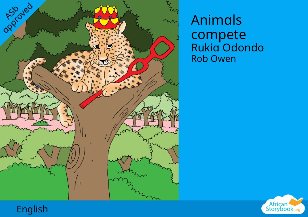 Animals compete