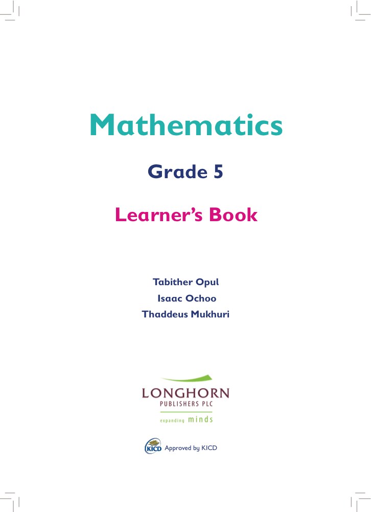 Mathematics Grade 5