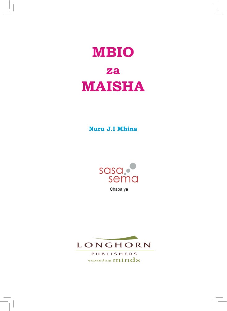 Mbio za Maisha