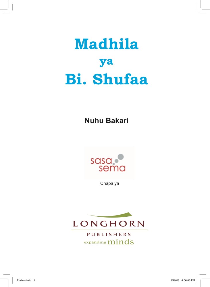 Madhila ya Bi Shufaa