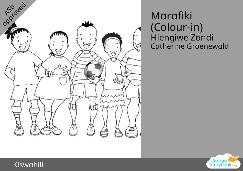 Marafiki (Colour-in)