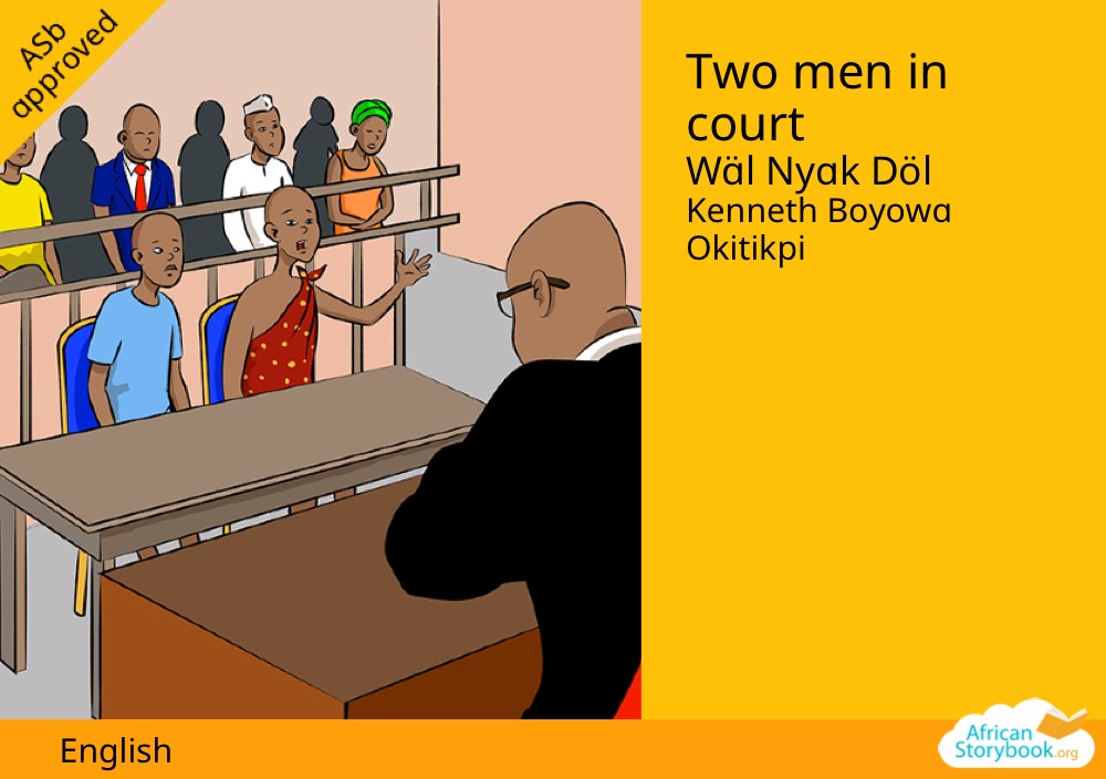 Two men in court