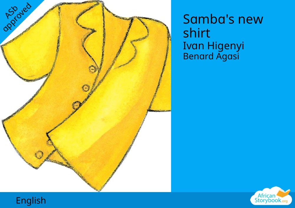 Samba's new shirt