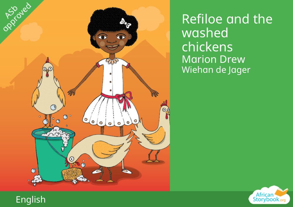 Refiloe and the washed chickens