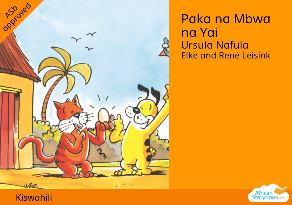 Paka na Mbwa na Yai