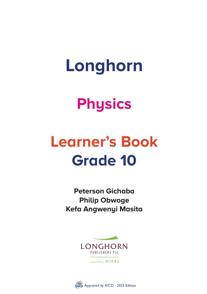 Physics Grade 10