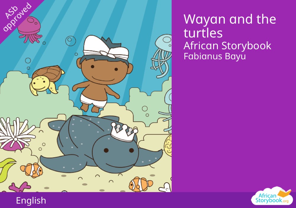 Wayan and the turtles
