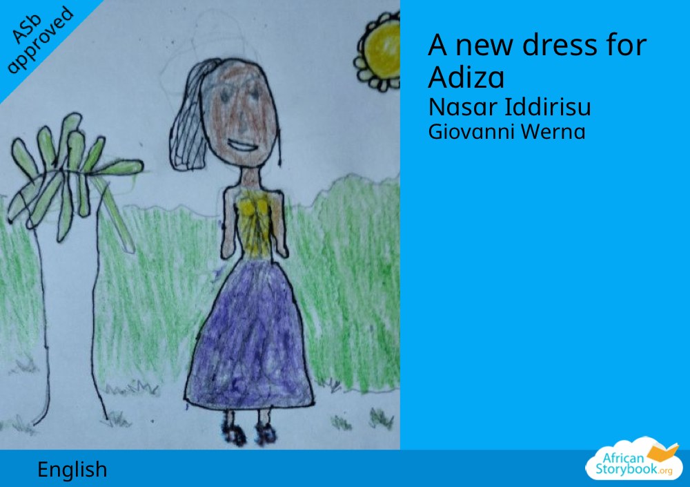 A new dress for Adiza