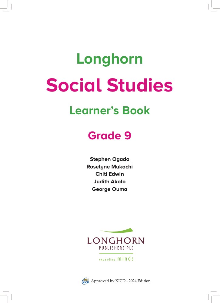Social Studies Grade 9
