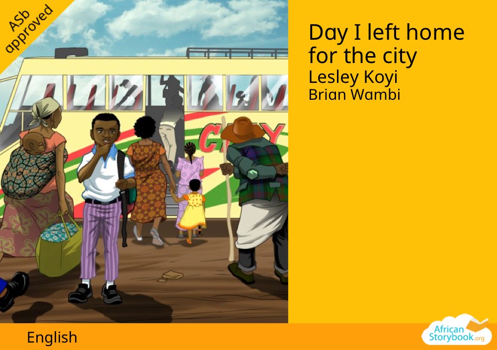 Day I left home for the city