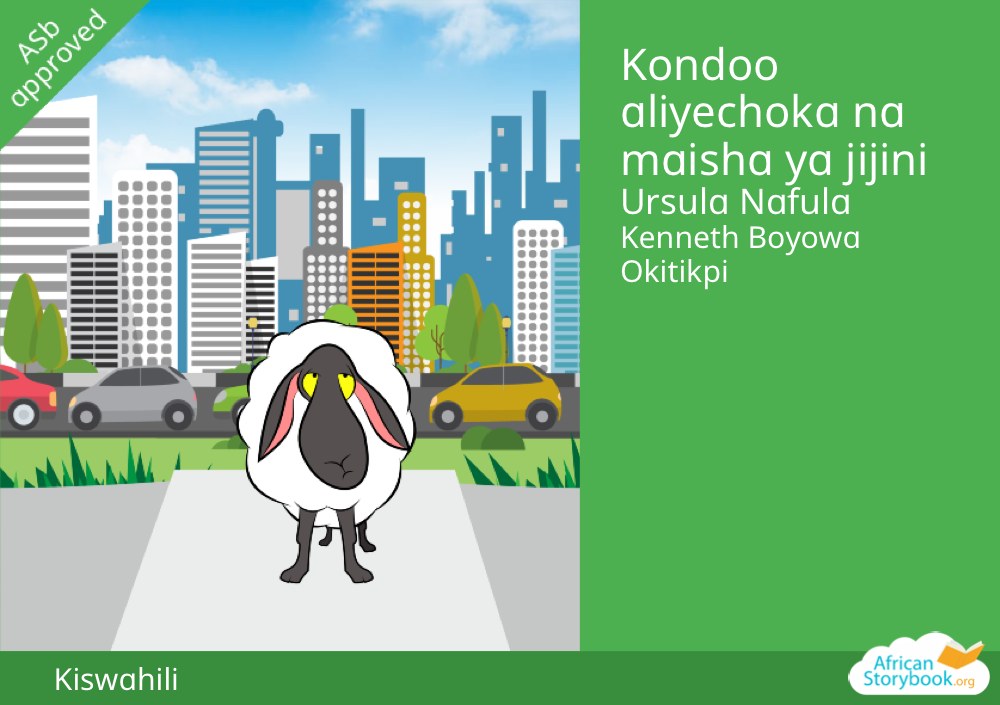 Kondoo aliyechoka na maisha ya jijini