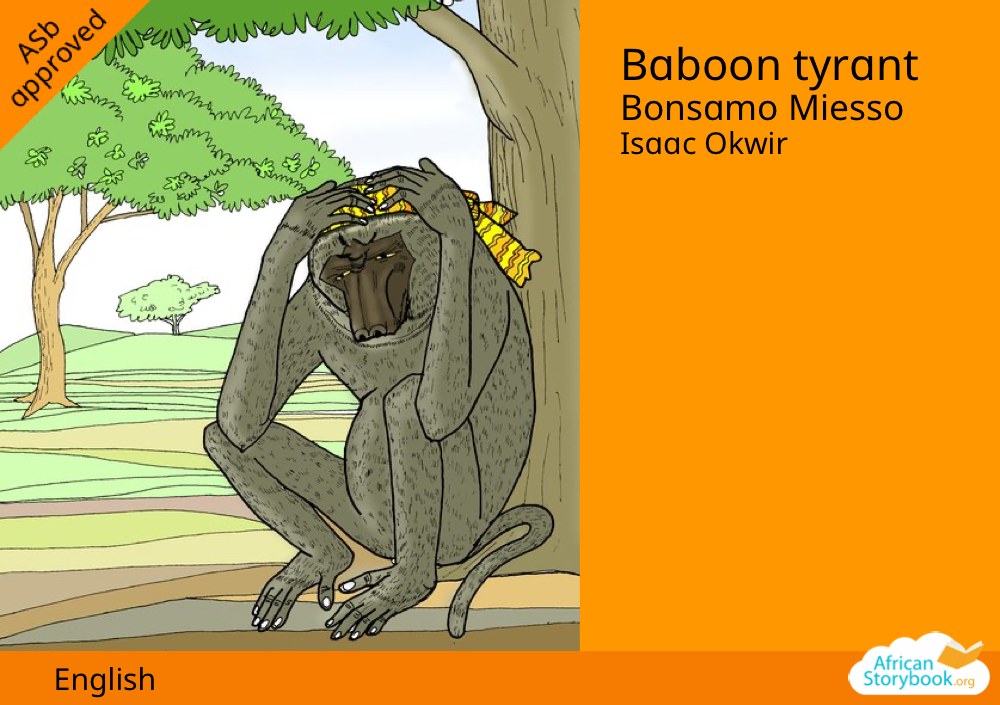 Baboon tyrant