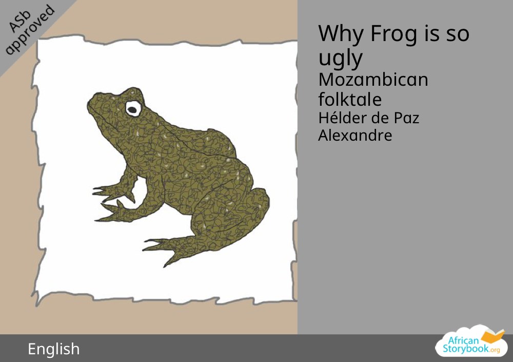 Why Frog is so ugly