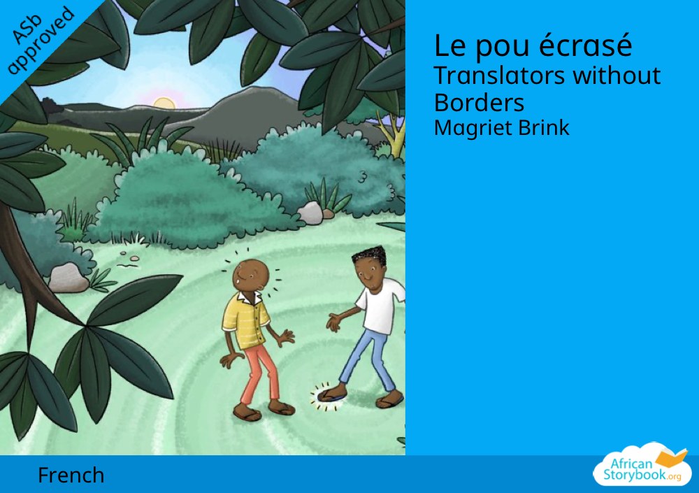 Le pou écrasé